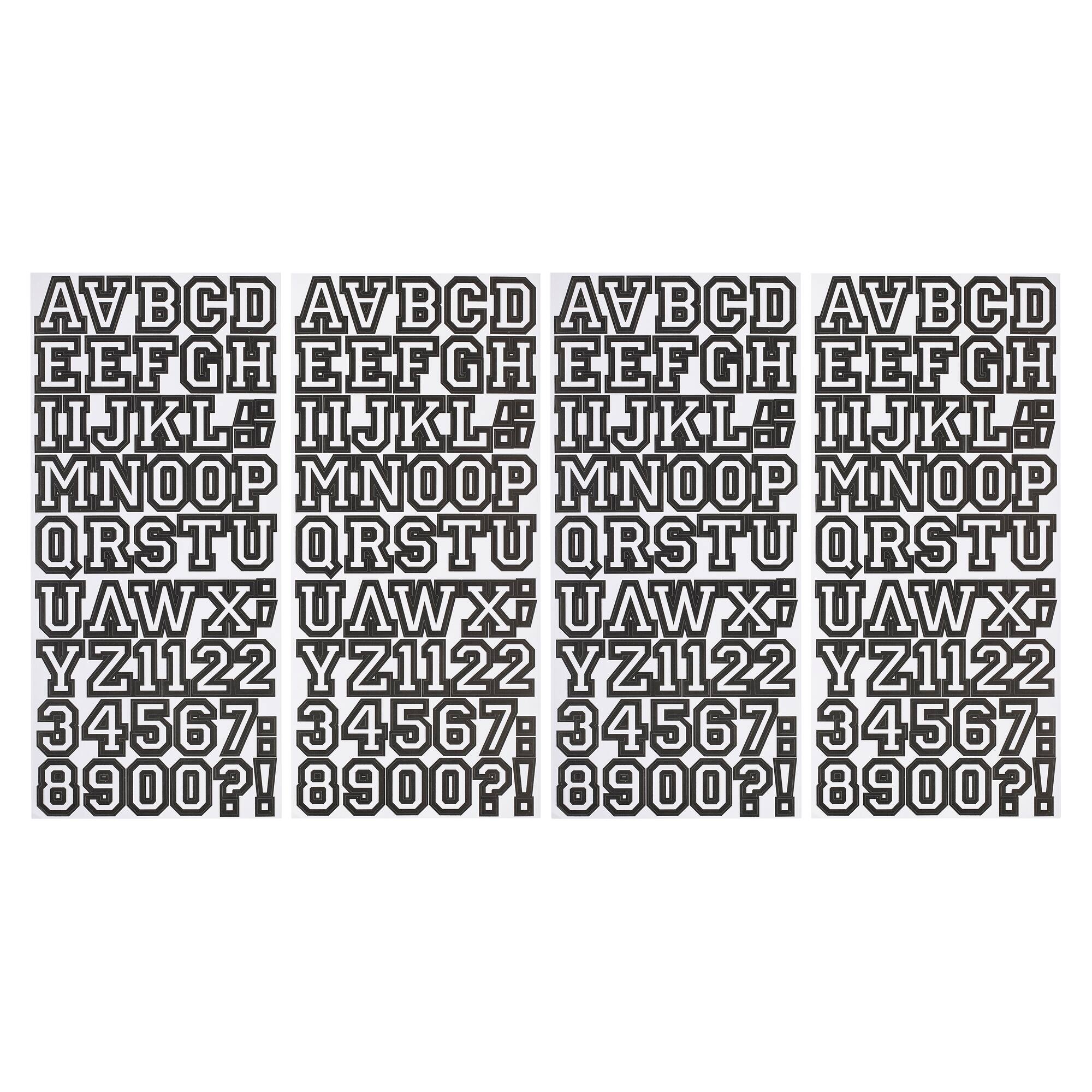 12 Packs: 244 ct. (2928 total) Letterman Alphabet Stickers by Recollections™